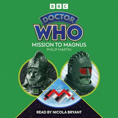 Doctor Who: Mission to Magnus – omslag til lydbogen af Philip Martin