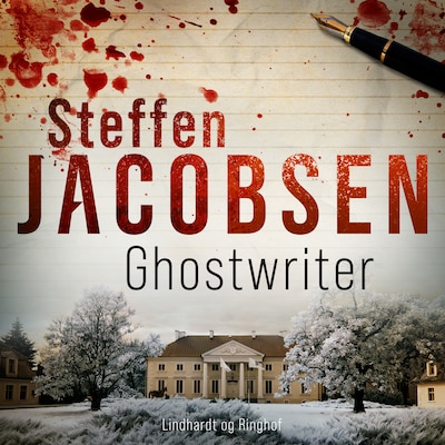 Ghostwriter – omslag til lydbogen af Steffen Jacobsen