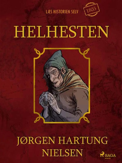Helhesten - Læs historien selv år 1803 – omslag til lydbogen af Jørgen Hartung Nielsen
