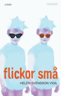 Flickor små – omslag till ljudboken av Helén Svensson Vigil