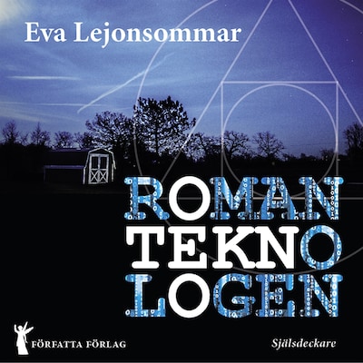 Romanteknologen – omslag till ljudboken av Eva Lejonsommar