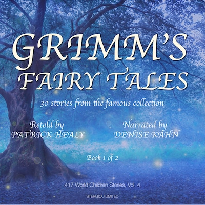 Grimm's Fairy Tales - Book 1 of 2 – omslag till ljudboken av Patrick Healy