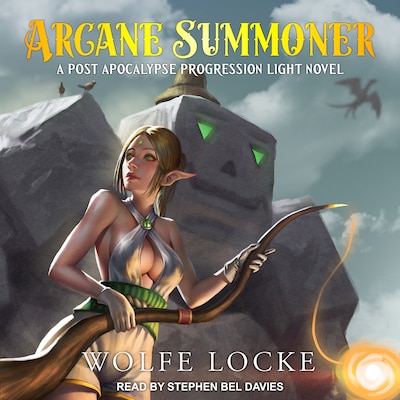Arcane Summoner – omslag til lydbogen af Wolfe Locke