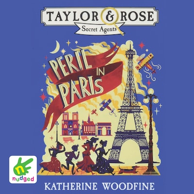 Peril in Paris – omslag til lydbogen af Katherine Woodfine