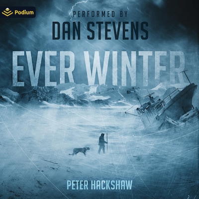 Ever Winter – omslag til lydbogen af Peter Hackshaw
