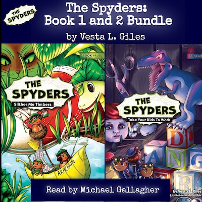 The Spyders: Book 1 and 2 Bundle – omslag til lydbogen af Vesta L. Giles