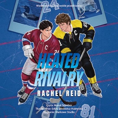 Heated Rivalry – okładka audiobooka, autor Rachel Reid