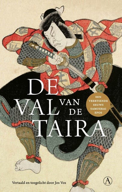 De val van de Taira – omslag van het luisterboek