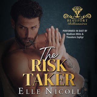 The Risk Taker: A Forced Proximity Billionaire Romance – omslag till ljudboken av Elle Nicoll
