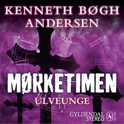 Mørketimen - Ulveunge – omslag til lydbogen af Kenneth Bøgh Andersen