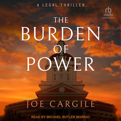 The Burden of Power – omslag til lydbogen af Joe Cargile