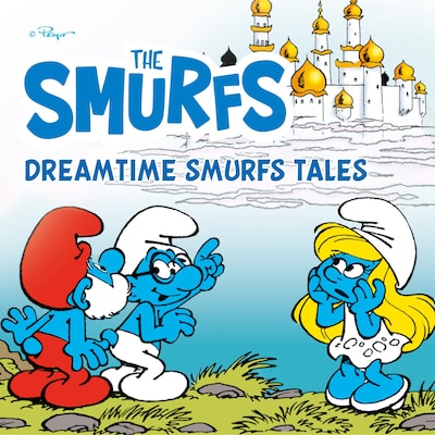 Dreamtime Smurfs Tales – omslag til lydbogen af Peyo