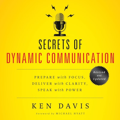 Secrets of Dynamic Communications – omslag til lydbogen af Ken Davis