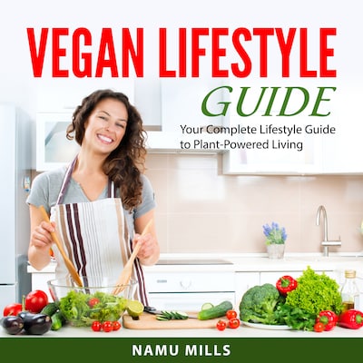 Vegan Lifestyle Guide – omslag til lydbogen af Namu Mills