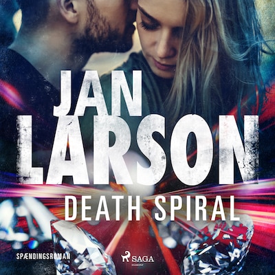 Death spiral – omslag til lydbogen af Jan Larson