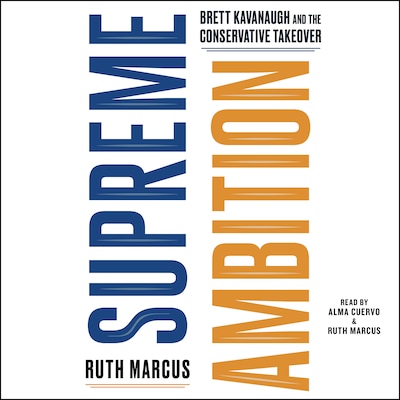 Supreme Ambition – omslag til lydbogen af Ruth Marcus