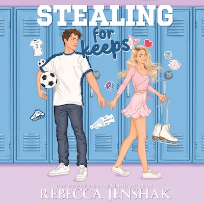 Stealing For Keeps – omslag til lydbogen af Rebecca Jenshak