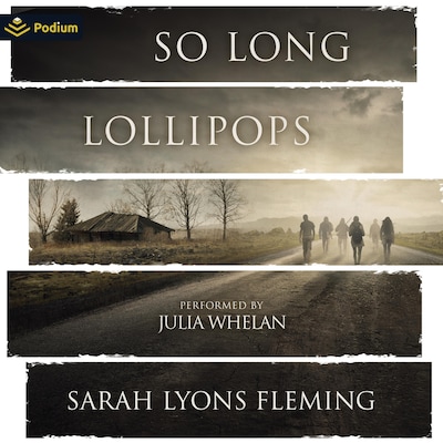 So Long, Lollipops – omslag til lydbogen af Sarah Lyons Fleming