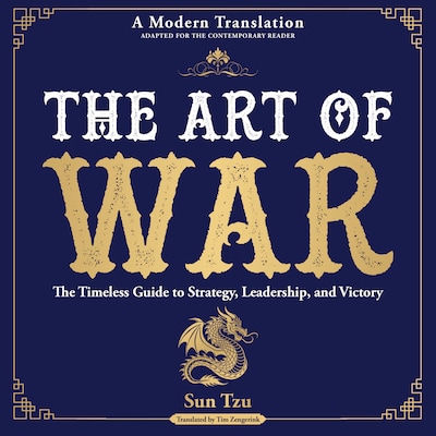 The Art of War – omslag til lydbogen af Sun Tzu, Tim Zengerink