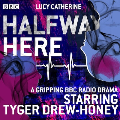 Halfway Here – omslag til lydbogen af Lucy Catherine