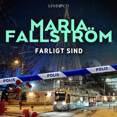 Farligt sind – omslag til lydbogen af Maria Fallström