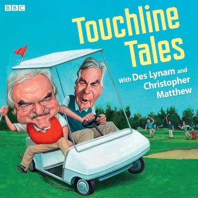 Touchline Tales – omslag til lydbogen af Des Lynam