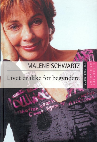 Livet er ikke for begyndere – omslag til lydbogen af Malene Schwartz