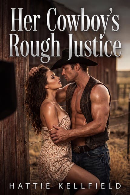 Her Cowboy's Rough Justice: A Cowboy Justice Erotic Novel – omslag til lydbogen af Hattie Kellfield