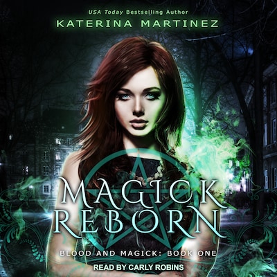 Magick Reborn – omslag til lydbogen af Katerina Martinez