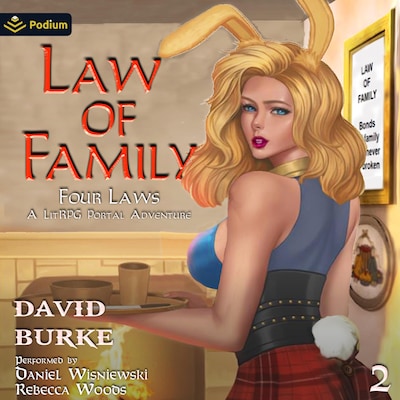 Law of Family – omslag til lydbogen af David Burke