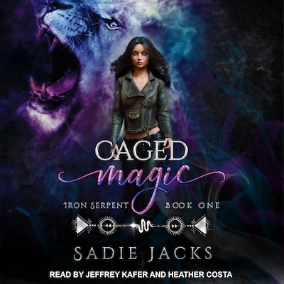 Caged Magic – omslag til lydbogen af Sadie Jacks