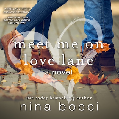 Meet Me on Love Lane – omslag til lydbogen af Nina Bocci