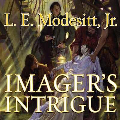 Imager's Intrigue – omslag til lydbogen af L. E. Modesitt, Jr.