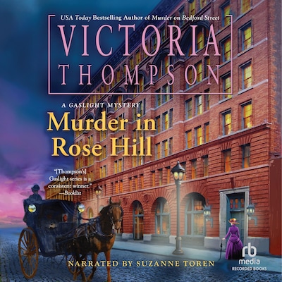 Murder in Rose Hill – omslag til lydbogen af Victoria Thompson