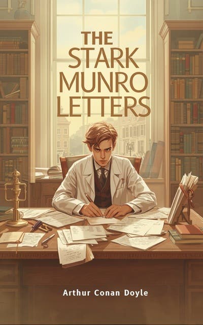 The Stark Munro Letters – omslag til lydbogen af Arthur Conan Doyle