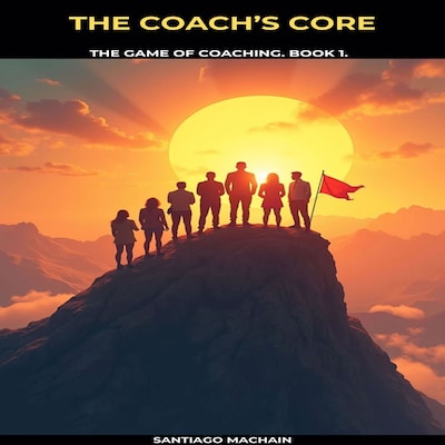 The Coach’s Core – omslag til lydbogen af Santiago Machain