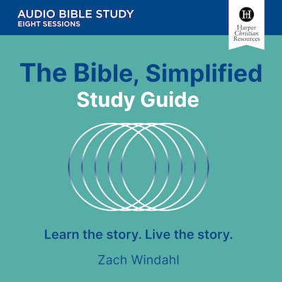 The Bible, Simplified Study: Audio – omslag til lydbogen af Zach Windahl