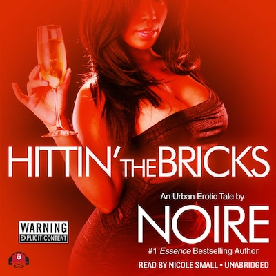 Hittin’ the Bricks – omslag til lydbogen af Noire