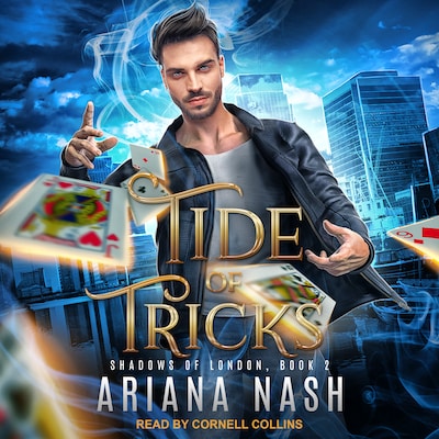 Tide of Tricks – omslag til lydbogen af Ariana Nash