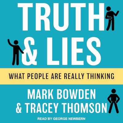 Truth and Lies – omslag til lydbogen af Mark Bowden, Tracey Thomson