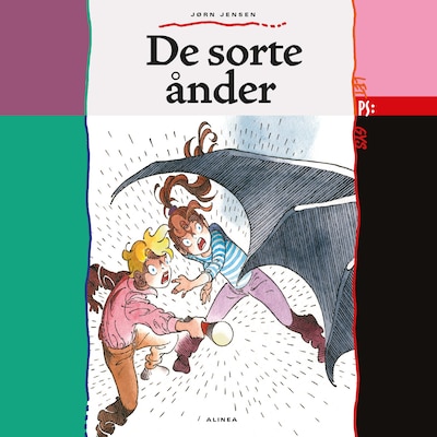 De sorte ånder – omslag til lydbogen af Jørn Jensen