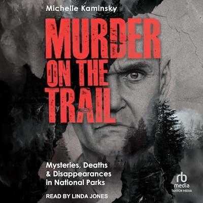 Murder on the Trail – omslag til lydbogen af Michelle Kaminsky