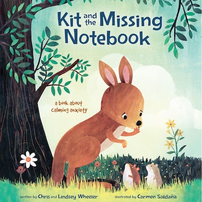 Kit and the Missing Notebook – omslag til lydbogen af Chris Andrew Wheeler, Lindsey Erin Wheeler