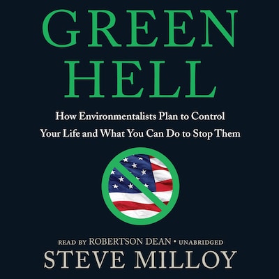 Green Hell – omslag til lydbogen af Steve Milloy