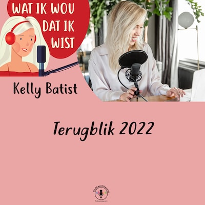 Terugblik 2022 – omslag van het luisterboek van Kelly Batist