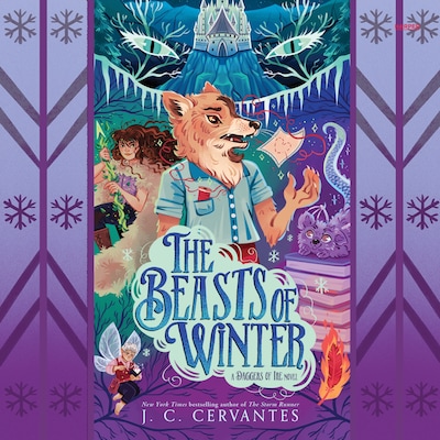The Beasts of Winter – omslag til lydbogen af J. C. Cervantes