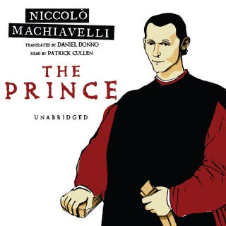 The Prince – omslag till ljudboken av Niccolo Machiavelli, Niccolò Machiavelli