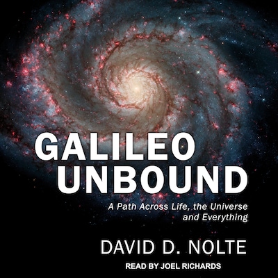 Galileo Unbound – omslag til lydbogen af David D. Nolte