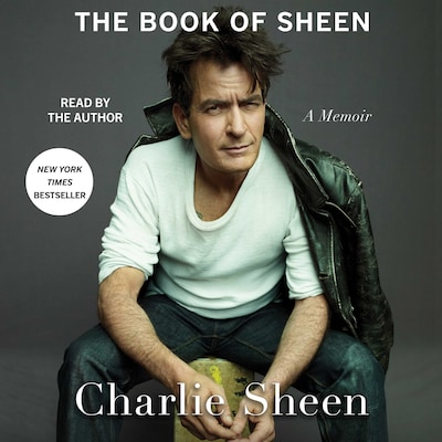 The Book of Sheen – omslag till ljudboken av Charlie Sheen