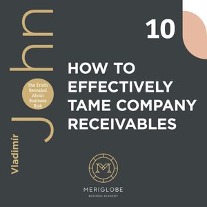 HOW TO EFFECTIVELY TAME COMPANY RECEIVABLES – okładka audiobooka, autor Vladimír John